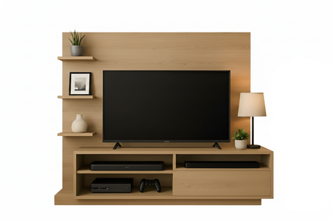 Tv Stand 3096.0007 With Sliding Door  174.2*155*36.5Cm Freijo  (Limited 3 Months Warranty)