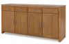 SERVER RISTOW DINING ROOM SERVER D5170-60 90.1CM*190.5CM*50.8CM LIGHT BROWN