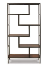 BOOKCASE BOOKCASE FRANKWELL A4000021 SHELVES 178.4CM*91.4CM*30.8CM
