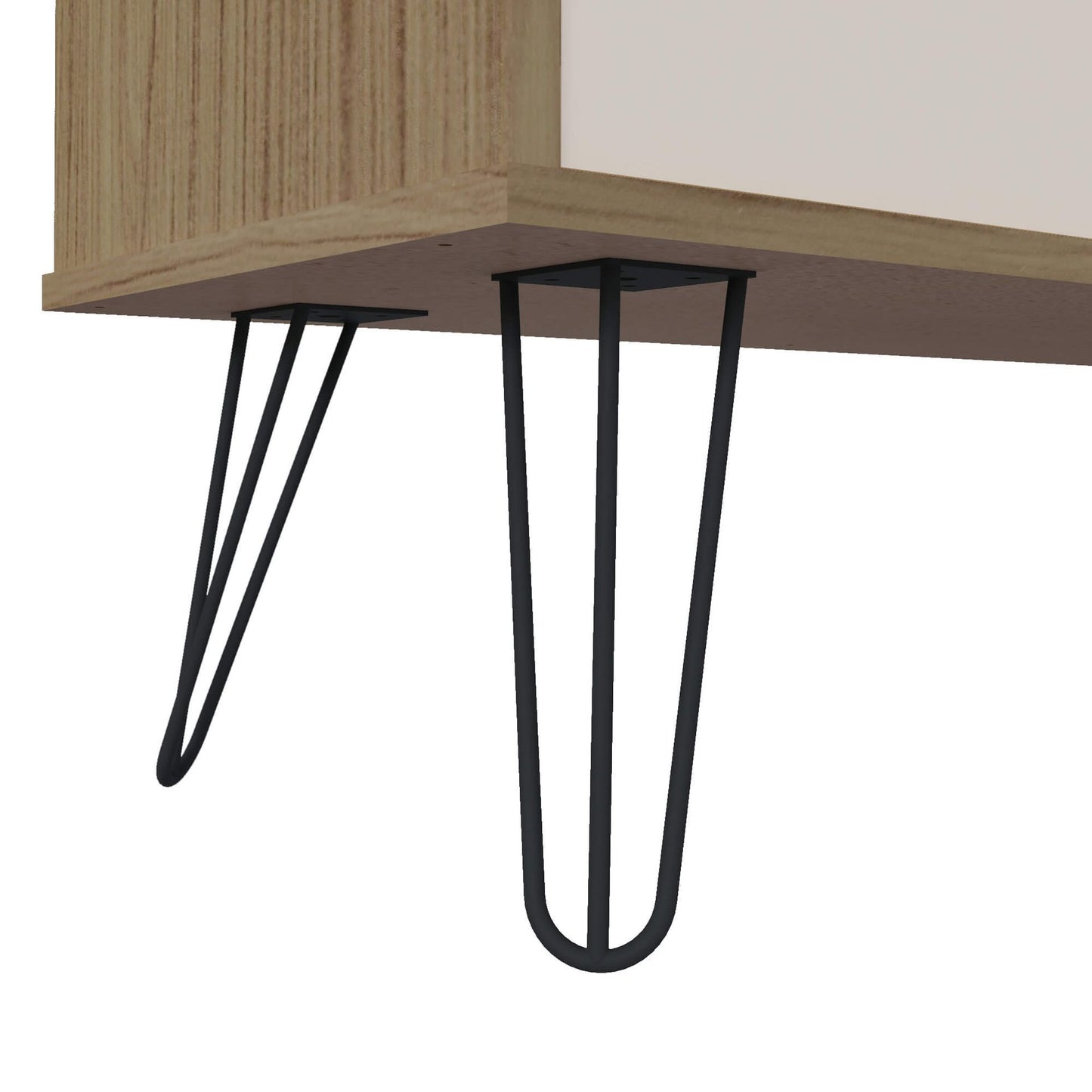 Tv Stand Liberty 4217 Up To 65 / 4 Doors  160*33.5*62Cm Oak/Off White (Limited 3 Months Warranty)