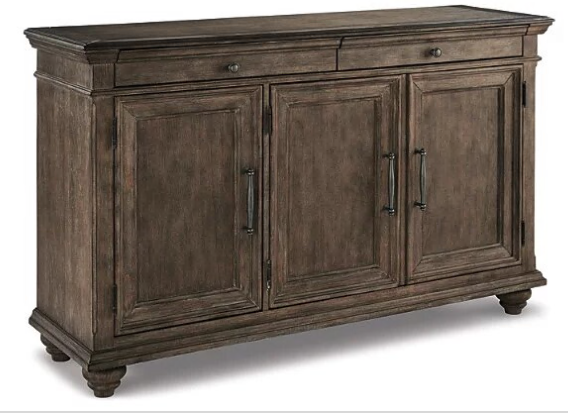 SERVER JOHNELLE DINING ROOM SERVER D776-60 91.4CM*152.4CM*45.7CM GREY