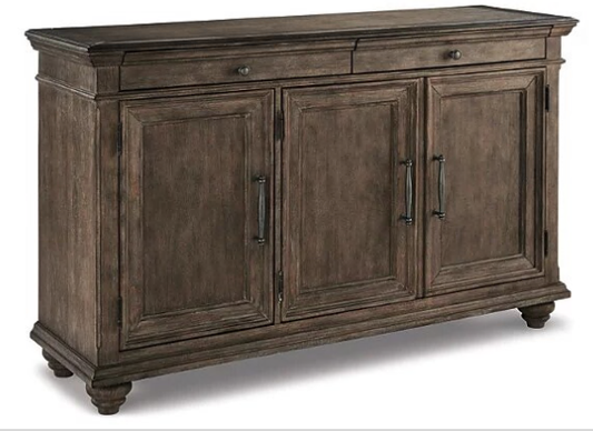 SERVER JOHNELLE DINING ROOM SERVER D776-60 91.4CM*152.4CM*45.7CM GREY