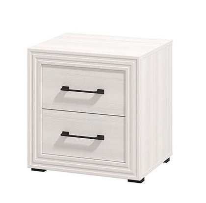 Night Stand Narbona 2 Drawers  51.5*42.5*53.5Cm Off White (Limited 3 Months Warranty)