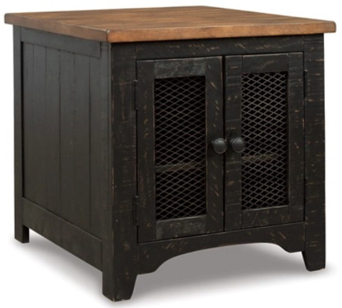 COFFEE TABLE VALEBECK RECTANGULAR END TABLE T468-3 63.5CM*60.9CM*66.0CM BL