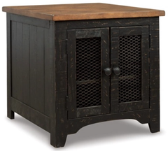 COFFEE TABLE VALEBECK RECTANGULAR END TABLE T468-3 63.5CM*60.9CM*66.0CM BL