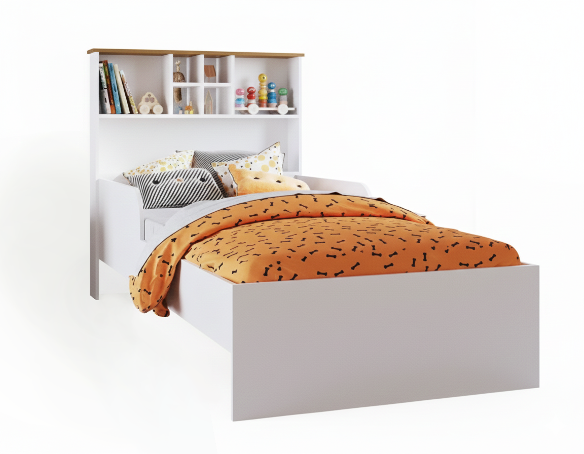 Beds Cr40069 Single Hold Up 80Kg Max  White (Limited 3 Months Warranty)