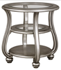 COFFEE TABLE CORALAYNE ROUND END TABLE T820-6 66.0CM*66.0CM*66.0CM* METALLIC SHE