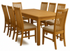 Dining Set Balegong Table With 8 Chairs 200X100X78 N-Wb