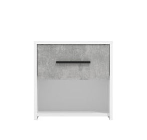 Night Stand Varadero With Drawer  42*33*42Cm Grey  (Limited 3 Months Warranty)