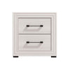 Night Stand Narbona 2 Drawers  51.5*42.5*53.5Cm Off White (Limited 3 Months Warranty)