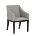 DINING CHAIR BRUXWORTH DINING UPH ARM CHAIR (2/CN) D745-01A 89.5CM*59.0CM*62.2CM DARK BROWN