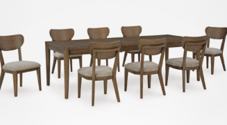 DINING TABLE EXT RECT ROWANHOWE (TABLE+10 CHAIRS) D769 PACKAGE