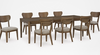DINING TABLE EXT RECT ROWANHOWE (TABLE+10 CHAIRS) D769 PACKAGE