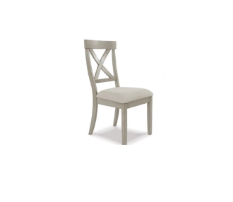 DINING CHAIR PARELLEN UPH SIDE CHAIR D291-01 99.3CM*51.4CM*58.1CM GRAY