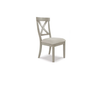 DINING CHAIR PARELLEN UPH SIDE CHAIR D291-01 99.3CM*51.4CM*58.1CM GRAY