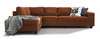 Sofa Urel Sectional Sofa With Left Chaise  Brown (Limited 3 Months Warranty)