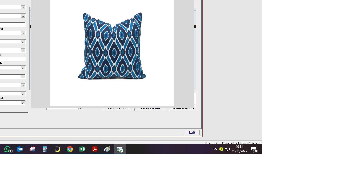 ACCESSORIES PILLOW A51000221 45.7CM*45.7CM( 4 / CS ) MULTI