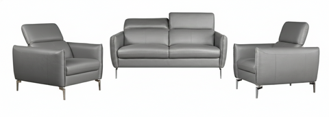 Sofa Novana 321  Grey  (Limited 3 Months Warranty)