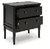 NIGHT STAND TWO DRAWER PORTDOWN B771-92