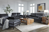 SOFA BRYCEVIEW LEATHER (2 PCS) PACKAGE