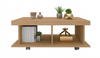 Coffee Table Dunas 4295 2 Niches  90*59*35Cm Oak  (Limited 3 Months Warranty)