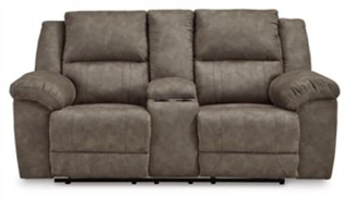 SOFA LARESVIEW DBL RECLINER W CONSOLE 3720394