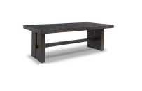 DINING TABLE BURKHAUS RECT DINING ROOM EXT TABLE D984-45 76.8CM*101.6CM*228.6CM