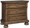 NIGHT STAND FLYNNTER B719-92 76.2CM*73.3CM*45.7CM TOBACCO BROWN FINISH