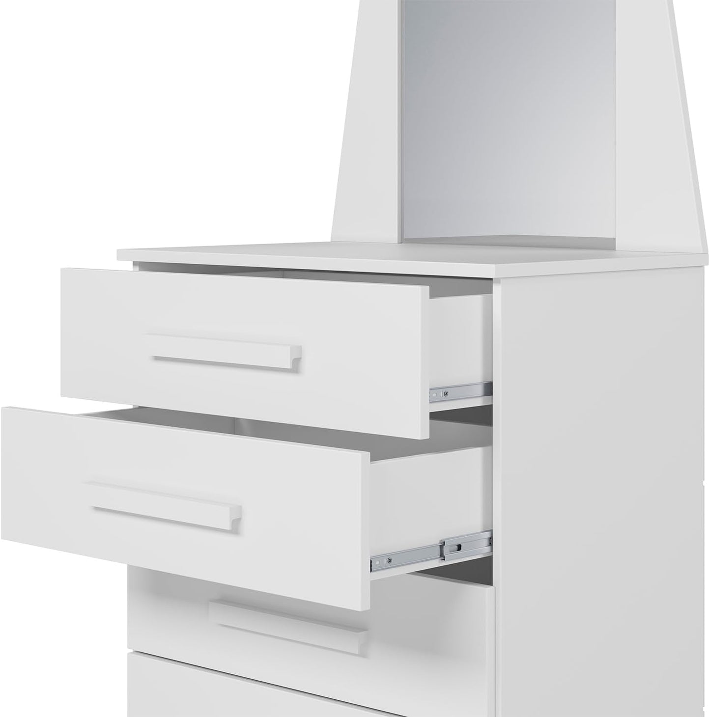 Commode New Veneza 233-135 5 Drawers  63*151*40Cm White  (Limited 3 Months Warranty)