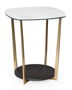 COFFEE TABLE MARTELLY T5802-2 58.4CM*50.0CM*50.0CM WH