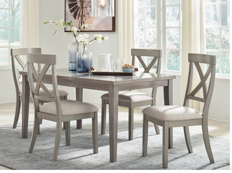 DINING TABLE PARELLEN (1 TABLE + 6 CHAIRS) PACKAGE