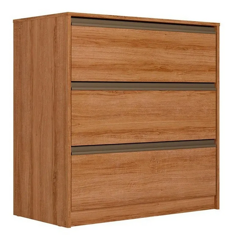 Commode Decore 5745 3 Drawers  92.0Cm*90.0Cm*45.0Cm Cappuccino  (Limited 3 Months Warranty)