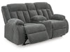 SOFA DBL REC PWR LOVESEAT W CONSOLE GREELY BEND 2140596