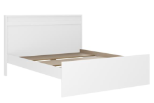 Beds ref 1167 king 180*200 white (limited 3 months warranty)