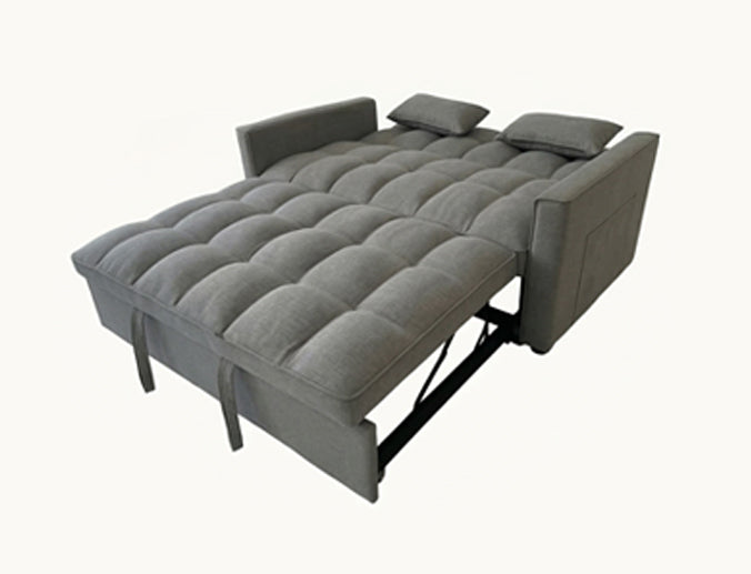 Sofa Bed YL-91841 Loveseat Sleeper GREY (limited 3 months warranty )