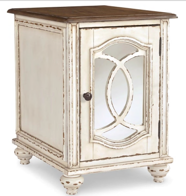 COFFEE TABLE REALYN CHAIR SIDE END TABLE T743-7 64.0CM*45.7CM*61.2CM ANTIQUED