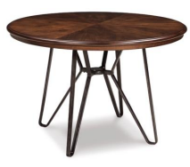 DINING TABLE CENTIAR ROUND D372-15  1152.65mm W x 1152.65mm D x 774.7mm H