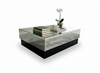 Coffee Table 2577 Centre Table With Mirror  35.5*100*70.9Cm Grabhite (Limited 3 Months Warranty)