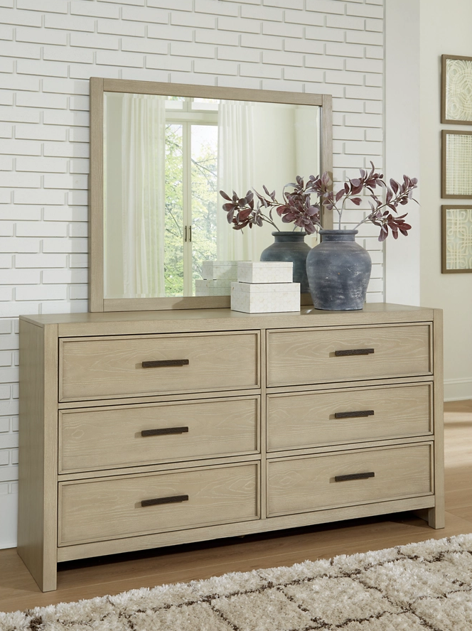 DRESSER + MIRROR CALMORO B602-31/36