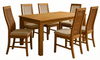 Dining Set Balegong Table + 6 Chairs 150X80X78 Wb