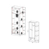 Wardrobe Mp4236 2 Doors With 1 Drawer  181.5*80*40Cm Wooden/White  (Limited 3 Months Warranty)