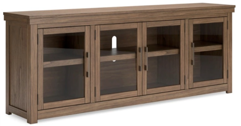 TV STAND BOARDERNEST EXTRA LARGE TV STAND W738-78 82.8CM*215.9CM*45.7CM BROWN