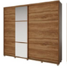 Wardrobe Titan Ref 1173 2 Sliding Doors With 6 Drawe's  263*235*55Cm Fraijo (Limited 3 Months Warranty)