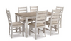 DINING TABLE SKEMPTON SET D394-425  914.4mm W x 1524mm D x 762mm H