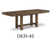 DINING TABLE RECT MORIVILLE D631-45