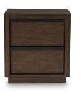 BED KENDAMOR TWO DRAWER NIGHT STAND B857-92