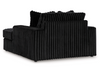 SOFA OVERSIZED CHAISE MIDNIGHT MADNESS 9810515