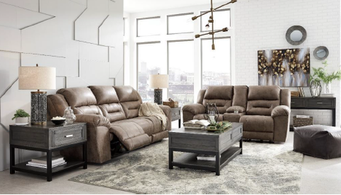 SOFA STONELAND FAUX LEATHER (3 PCS) PACKAGE