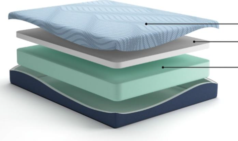 MATTRESS QUEEN MEMORY FOAM 10