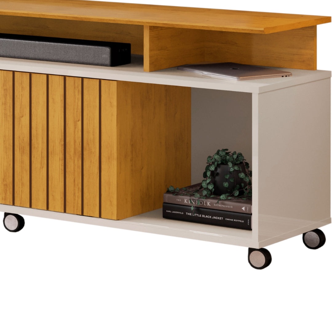 Tv Stand Tomy 33188257 Up To 60  150*60*36Cm Cedar/Bali  (Limited 3 Months Warranty)